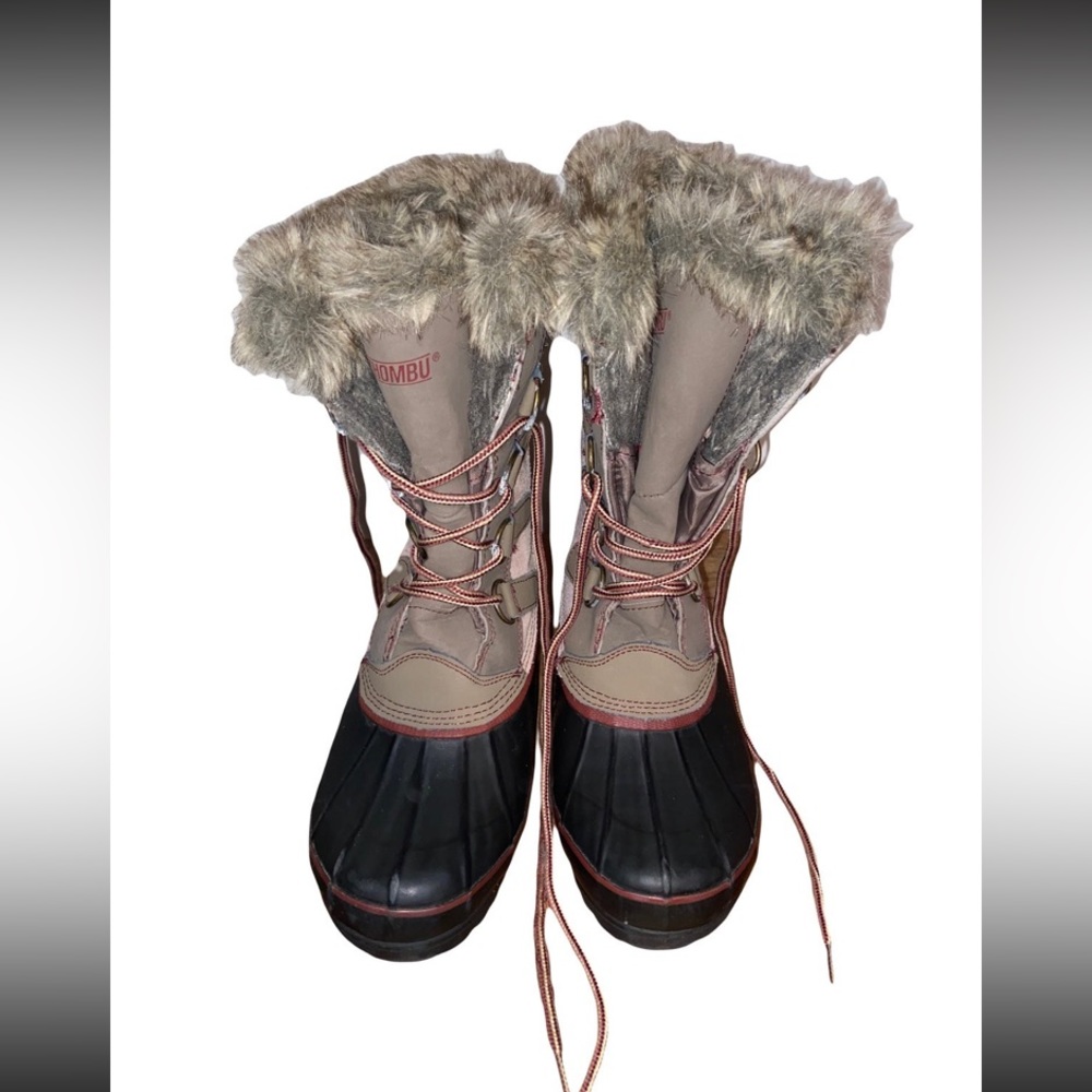 Khombu waterproof winter snow boots